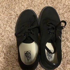 Little kid black vans